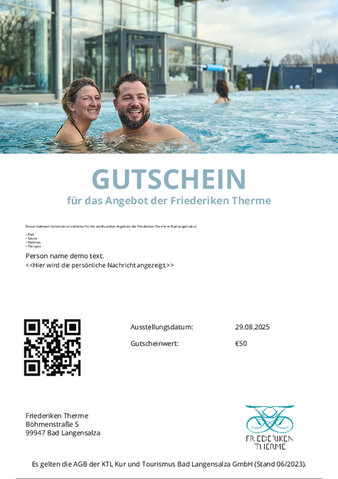 Gutschein-Design 1 auswählen