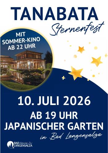 Eintritt zur Veranstaltung Tanabata am 10.07.2026 ermäßigte Person